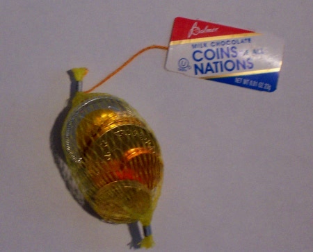 chocolate coins christmas