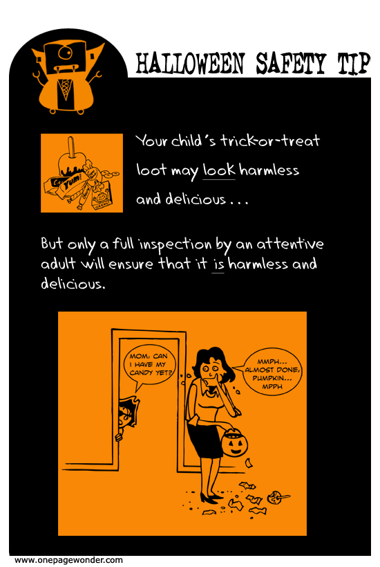 halloween safety tip