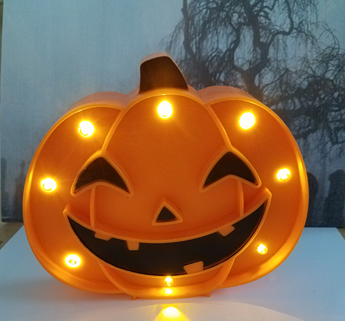 light up pumpkin