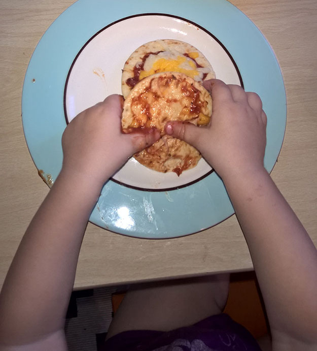 halloween lunchables pizzas