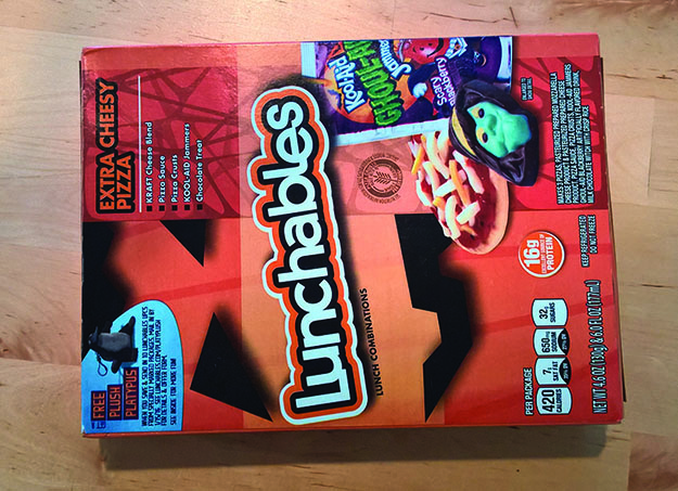 halloween lunchables box