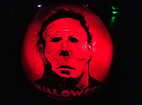 michael meyers pumpkin