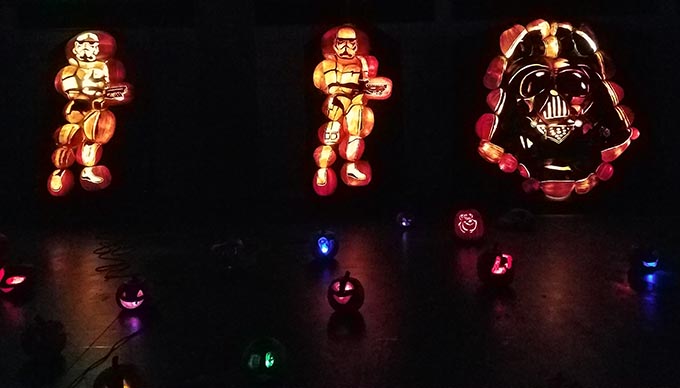 star wars pumpkins