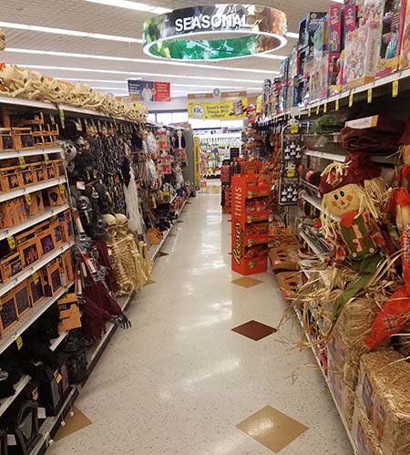 halloween aisle rite aid