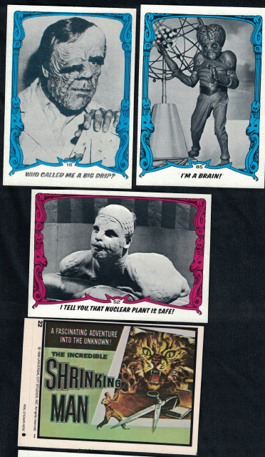 horror trading cards