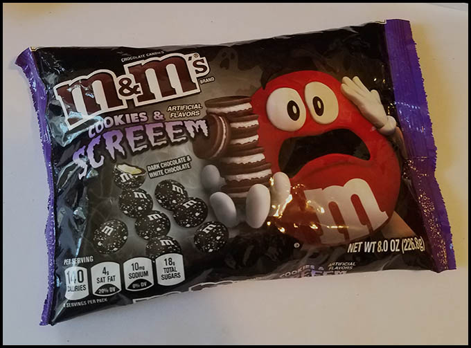 m&ms cookies and screeem