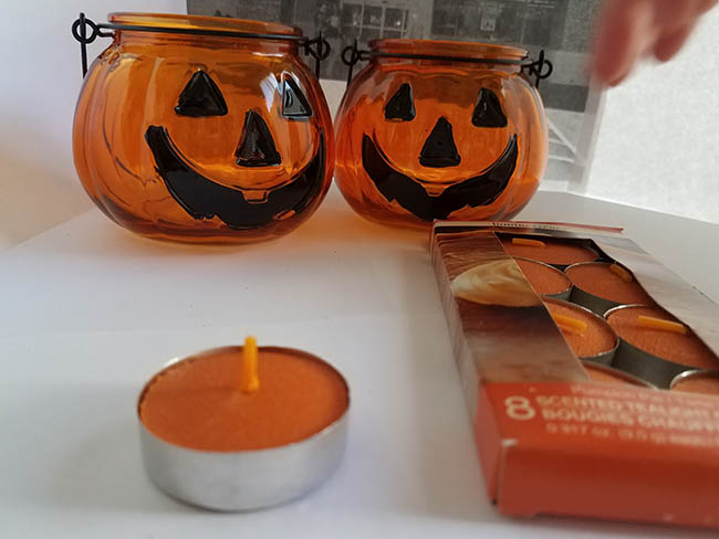 jack o lantern candle holders