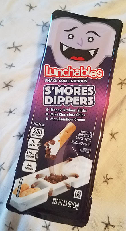 lunchables halloween smores dippers