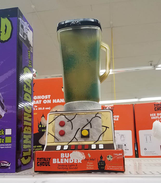 halloween kmart blender