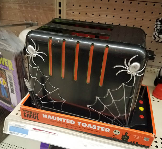 kmart haunted toaster