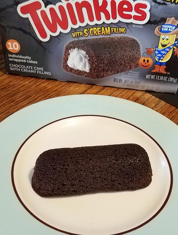 hostess halloween twinkies unwrapped