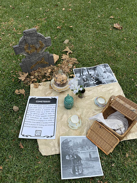 cemetery picnic