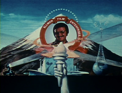 I wanted it to represent mountains, light, and George Jetson's house.