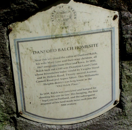 balch historical marker