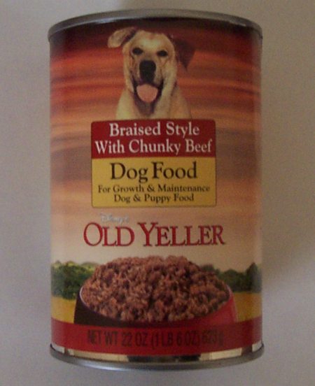old yeller dog food