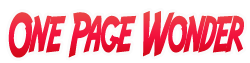 one page wonder