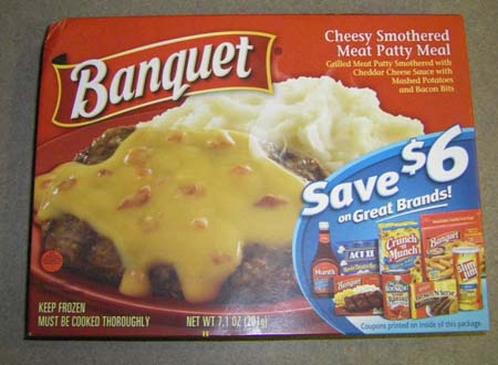 banquet frozen meal