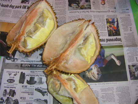 durian flesh