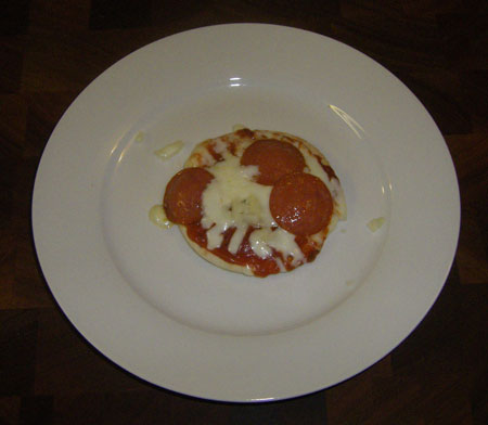 cooked lunchables pizza
