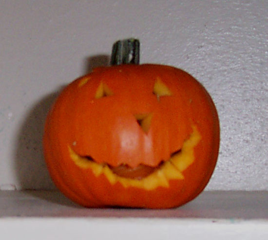 pumpkin carved