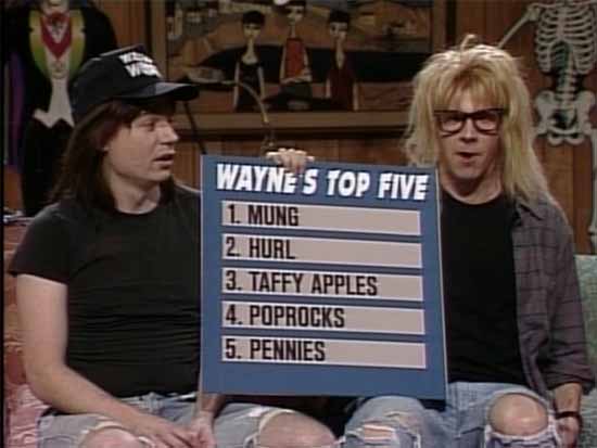 waynes world halloween